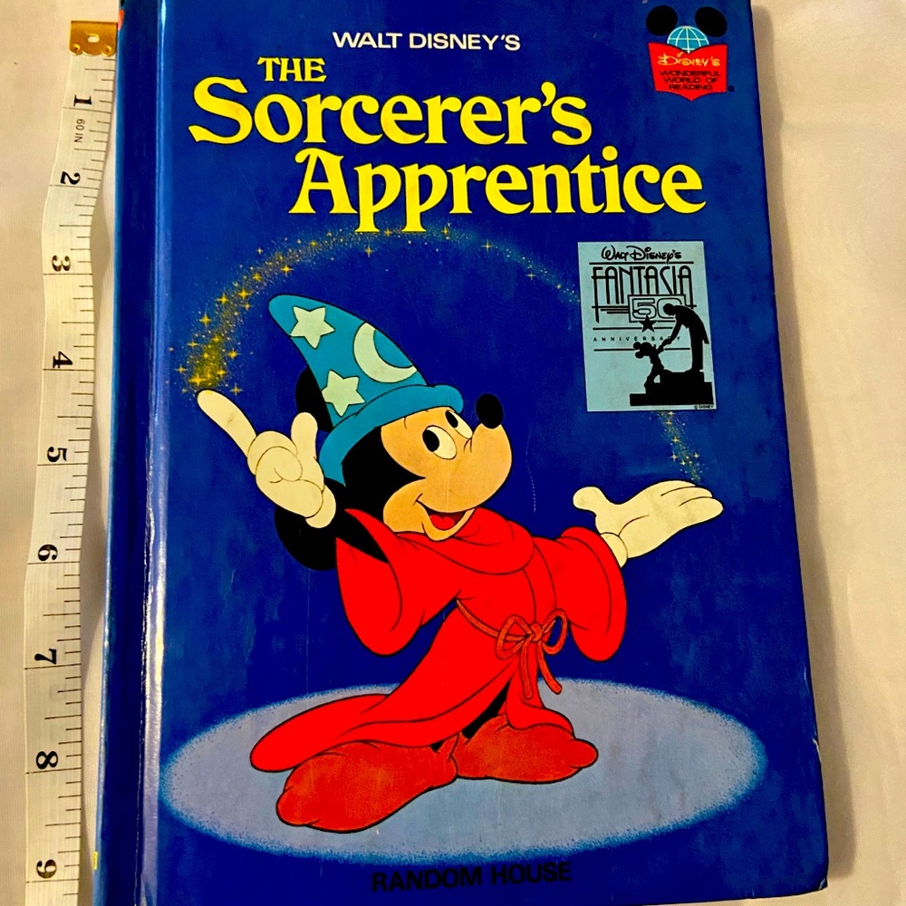 Vintage 1973 Disney’s Sorcerer’s Apprentice Book